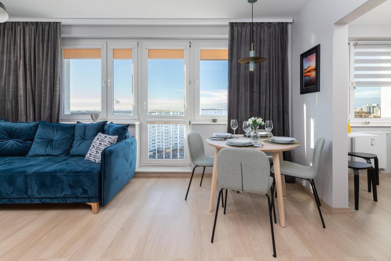 Cozy Pastel Studio In Gdansk By Noclegi Renters Bagian luar foto
