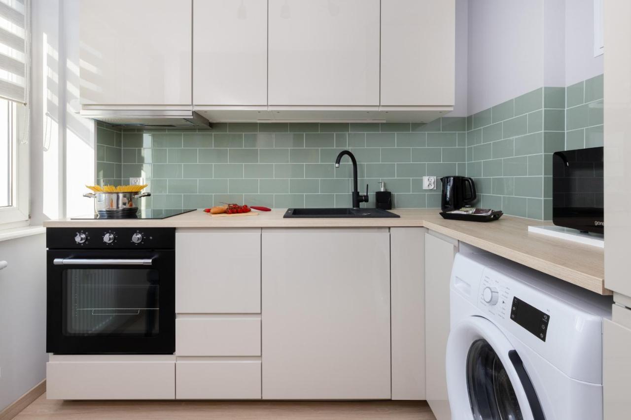 Cozy Pastel Studio In Gdansk By Noclegi Renters Bagian luar foto
